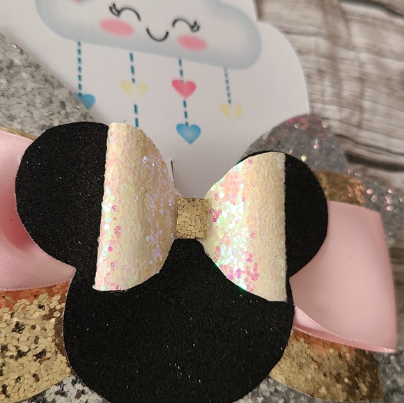 Hair bow Minnie pink - Picture 2 of 2